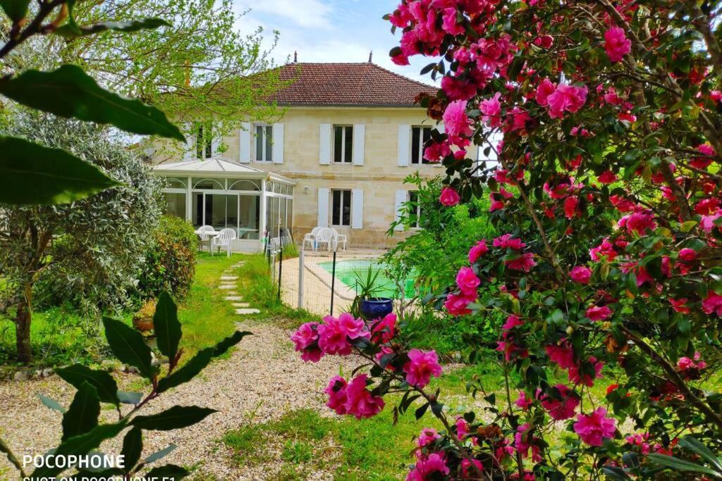 Tizac-De-Lapouyade, Piscine 35 Km De Bordeaux Villa Eksteriør bilde